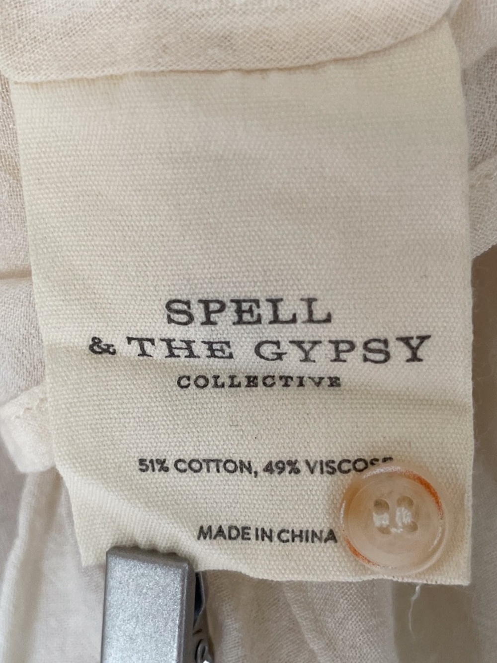 Spell & the Gypsy Collective - Loves Me Not Garden Dress - Cream Dress - XS - Picture 11 of 16